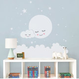 clouds nursery decor