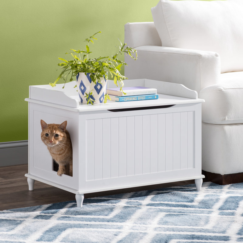 cat litter box furniture wayfair
