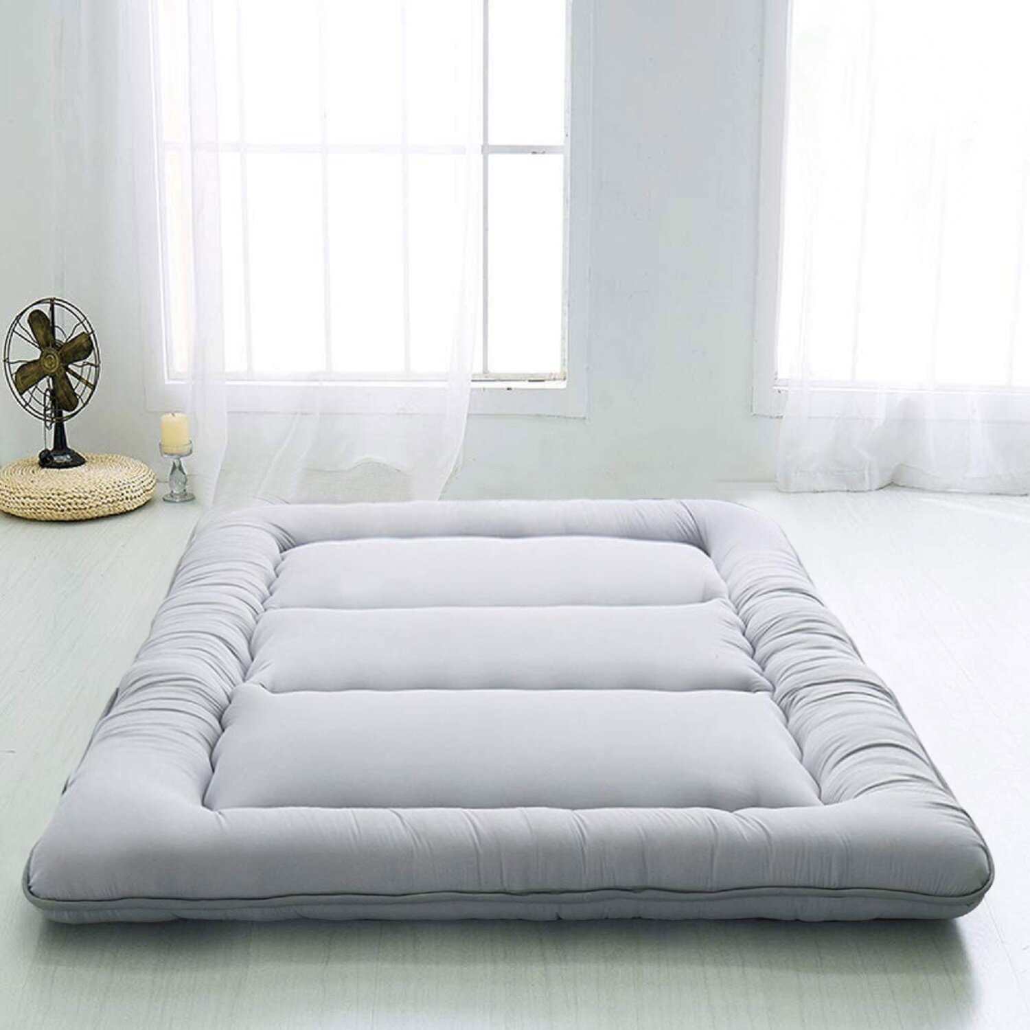 Premium Mattress Japanese Style Tatami Cushion Bedding Sleep Mat King Queen 