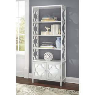 Bookcases With Doors You Ll Love Wayfair Cameron Etagere Bookcase