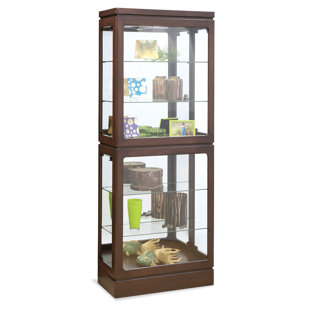 Go to store & view more images Philip Reinisch Co. Breckenridge I Lighted Curio Cabinet