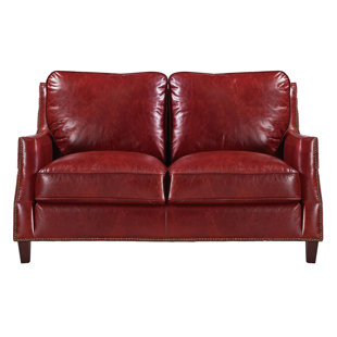 Go to store & view more images Darby Home Co Claudio Leather Loveseat