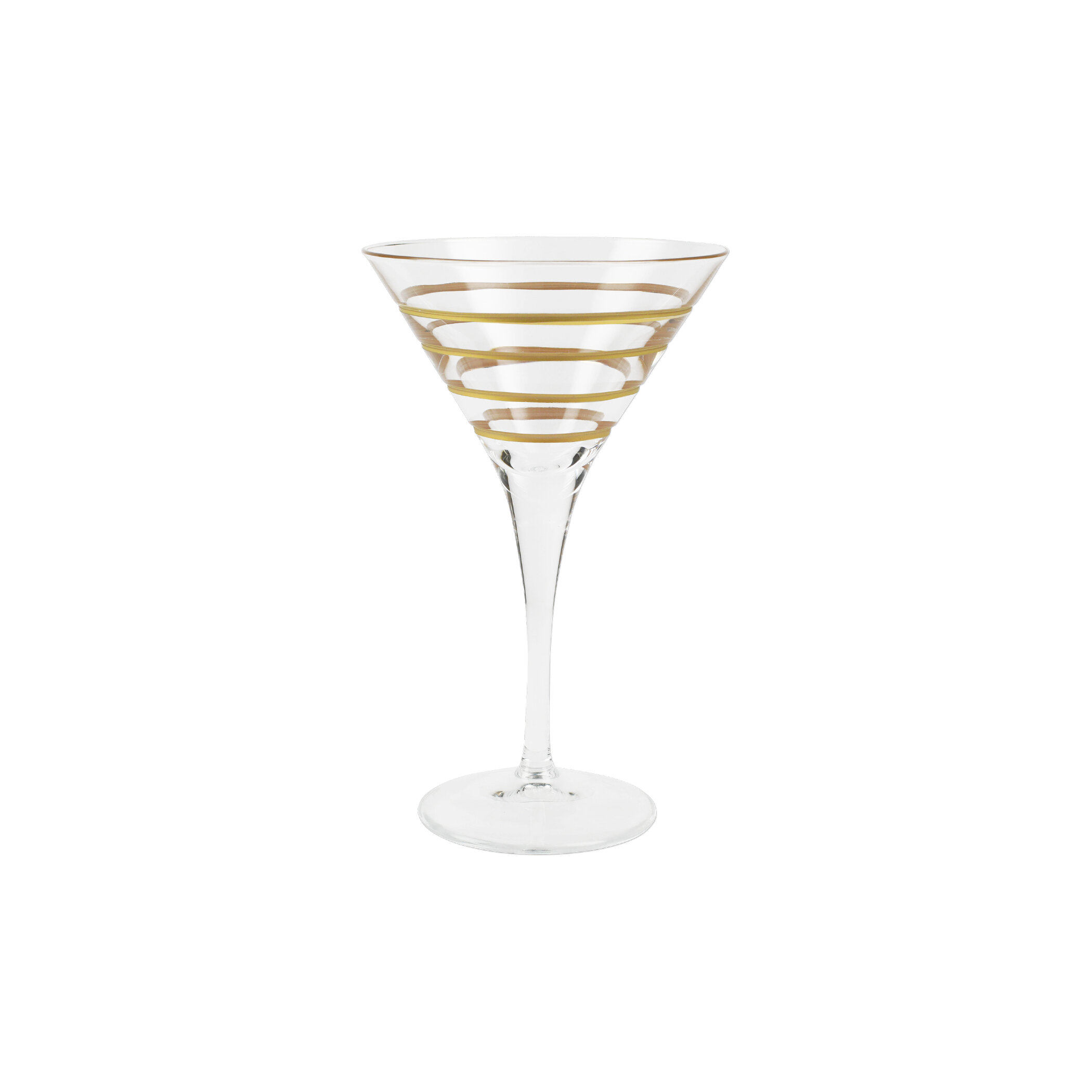 rae swirl margarita glass