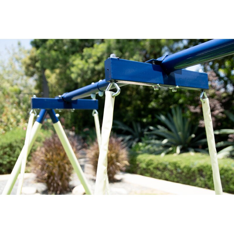 Deluxe Saucer Swing Set