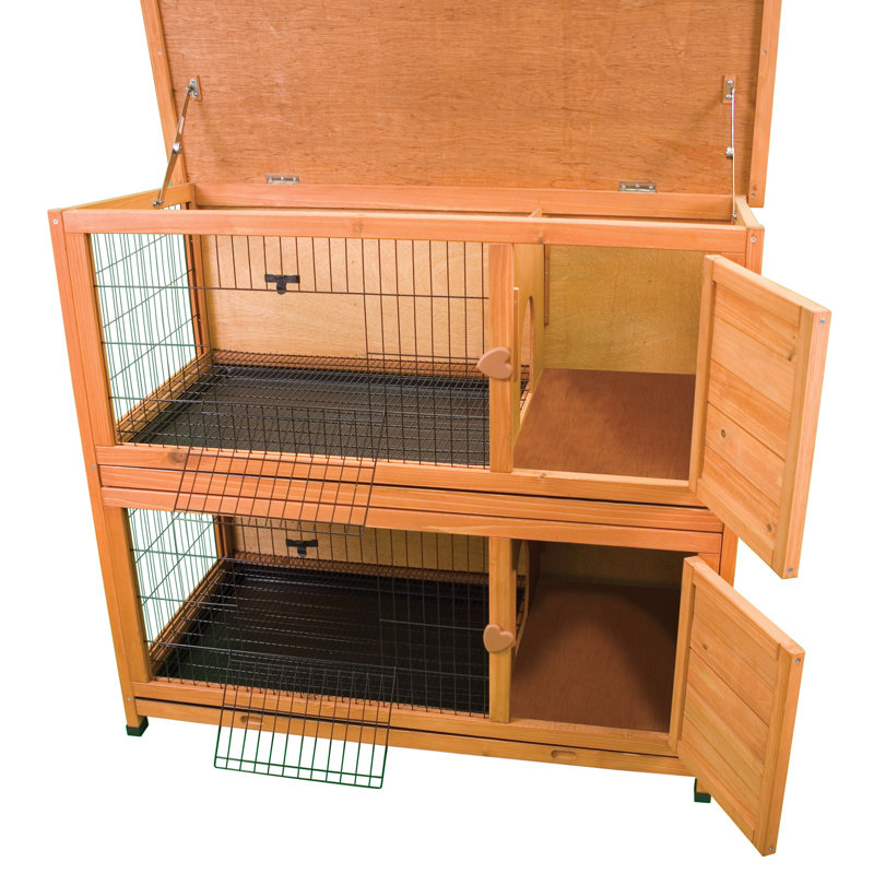 double decker rabbit cage