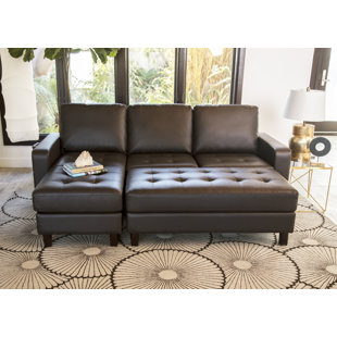 Leitner Modular Sectional with Ottoman by Latitude Run