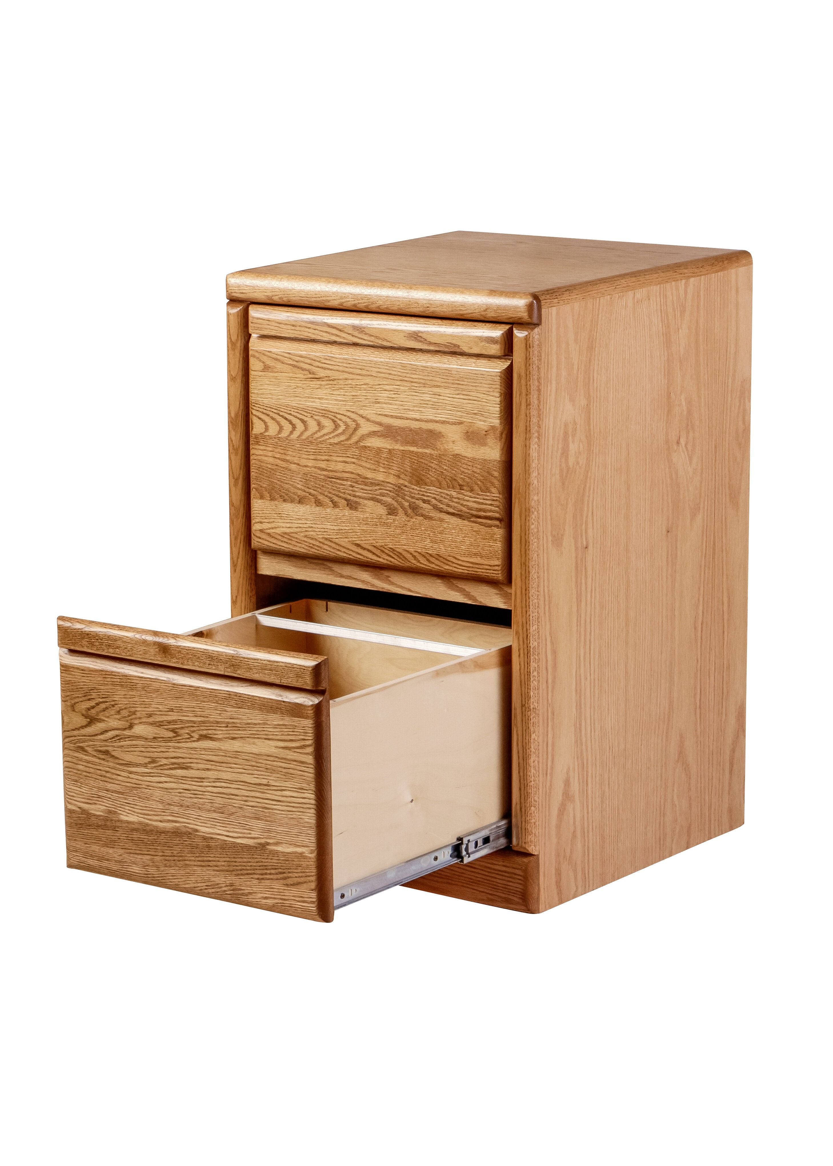 oak veneer filing cabinet