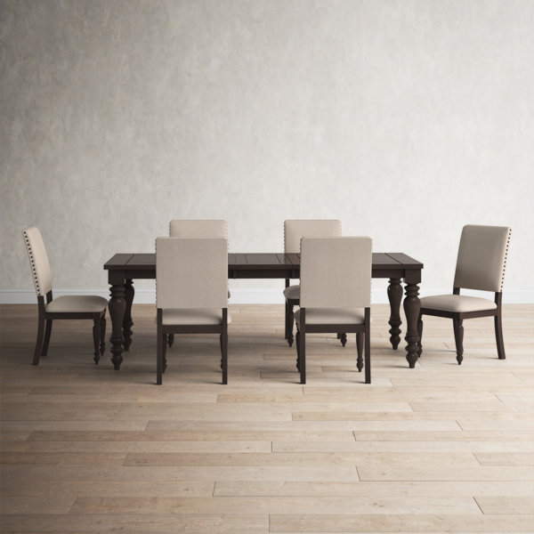 fia 7 piece extendable dining set