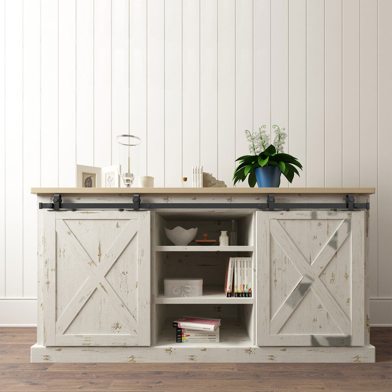 American Pro Decor Top Mount Standard Single Barn Door Roller Wayfair