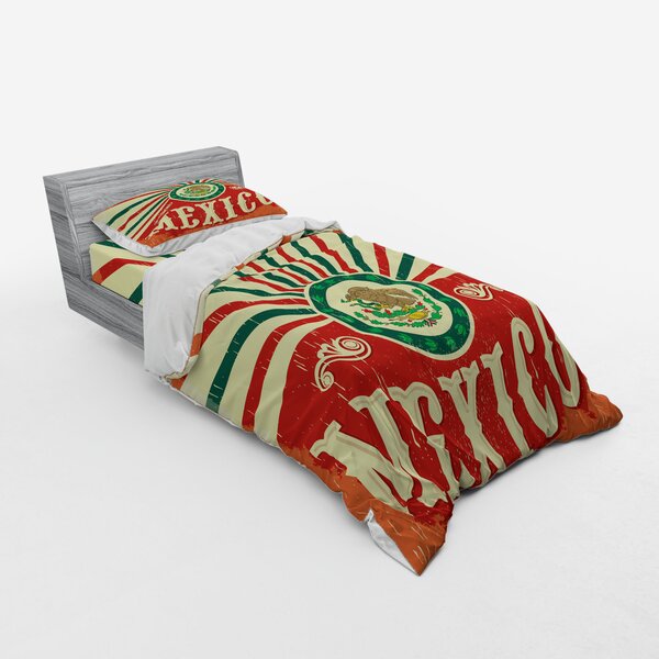 East Urban Home Pop Art Mexico Calligraphy With Tribal Classic On