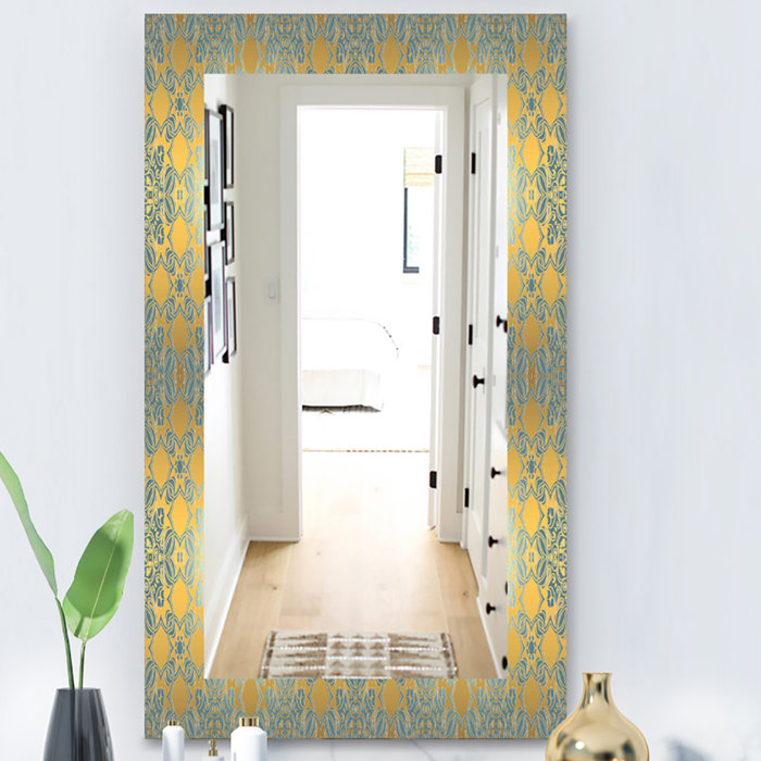 East Urban Home Flowers Decorative Traditional Bathroom Vanity