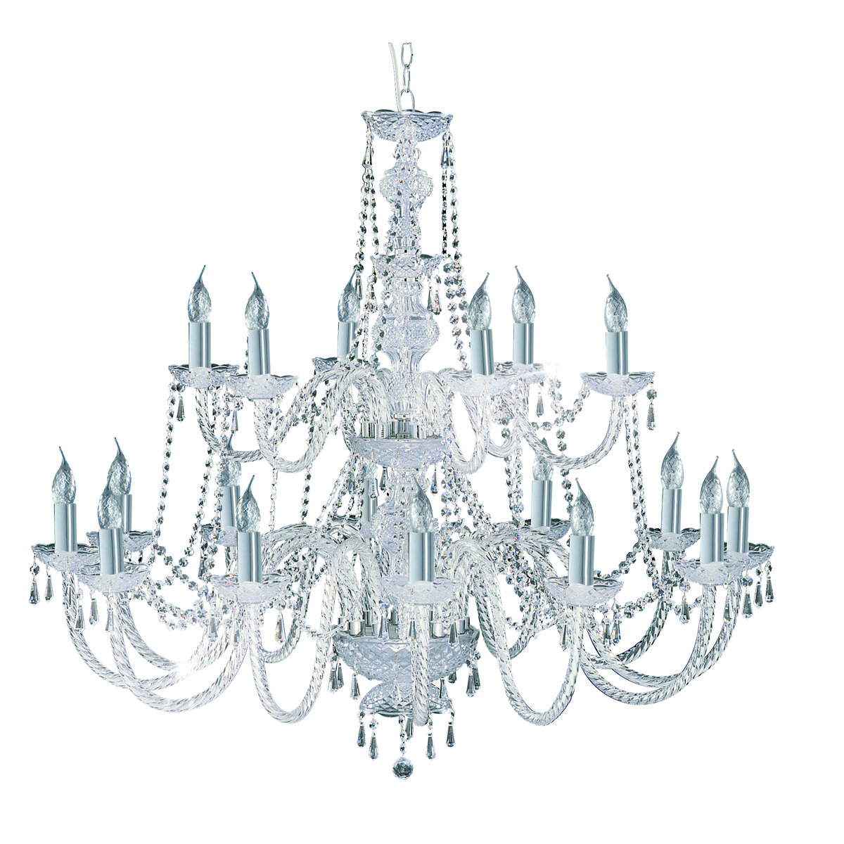Hales 12 Light Candle Style Empire Chandelier Hales 12 Light Candle Style Empire Chandelier
