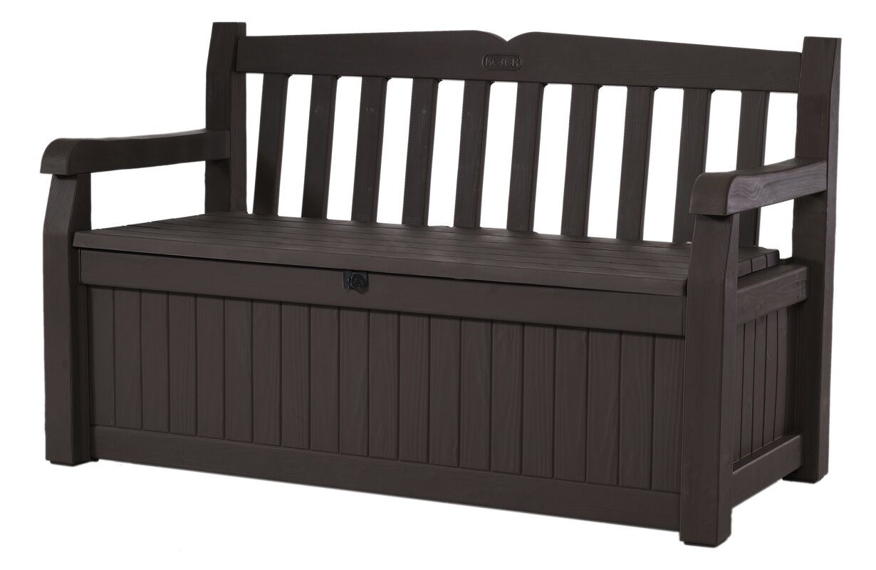 Keter All Weather Resin Storage Bench Reviews Wayfair and Amazing all weather bench you must have