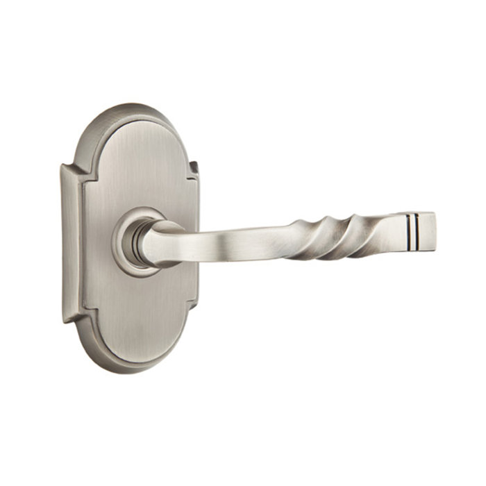 Emtek Double Dummy Santa Fe Lever With 8 Rose Wayfair