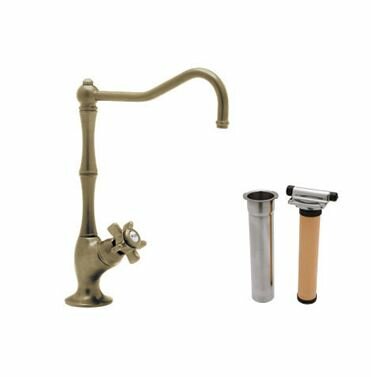 Rohl Country Single Handle Kitchen Faucet With Water Filter Wayfair