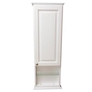 Drexel Series 15.25" W x 49.5" H Wall Mounted Cabinet by