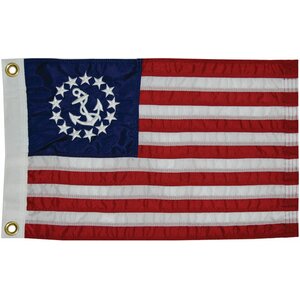 Sewn U.S. Yacht Traditional Flag