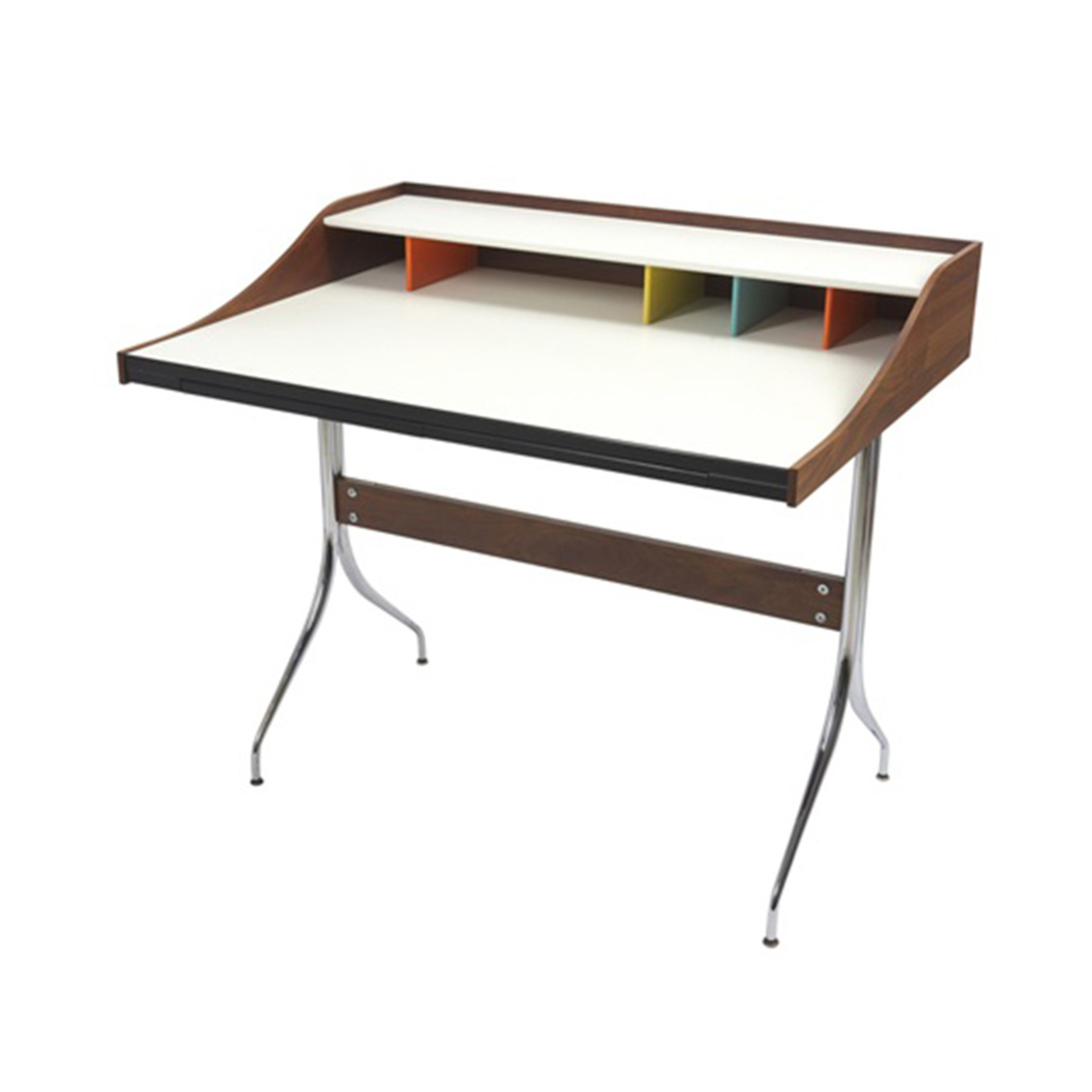 FANCY DECOR Solid Wood Writing Desk Wayfair