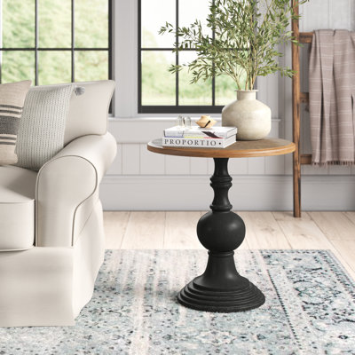 Madeleine Wood End Table