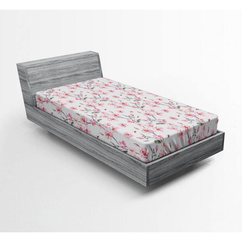 East Urban Home Vintage Japanese Garden Flourishing Sakura Cherry