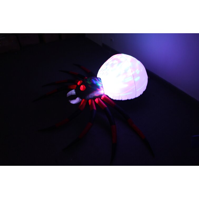The Holiday Aisle Halloween Large Spider Inflatable 