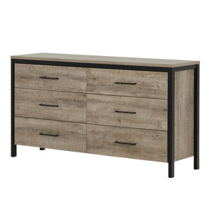 Munich 6 Drawer Double Dresser by Sout..