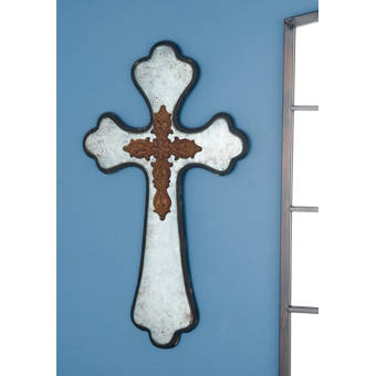Design Toscano Eu34501 Baroque New World Cross Wall Sculpture Eu34501 Baroque New World Cross Wall