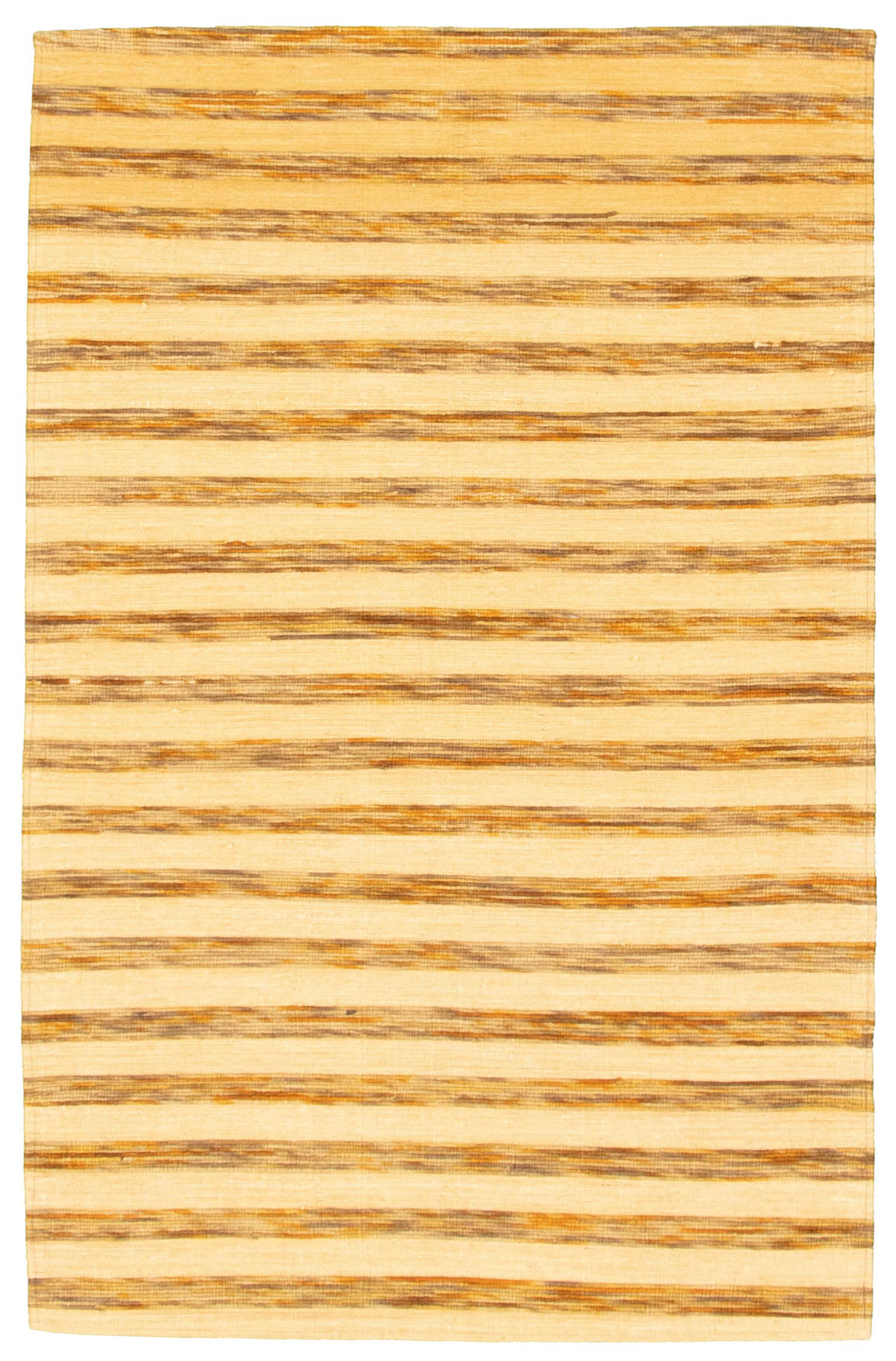 Gracie Oaks Huey Striped Handmade Dhurrie Beige Area Rug Wayfair