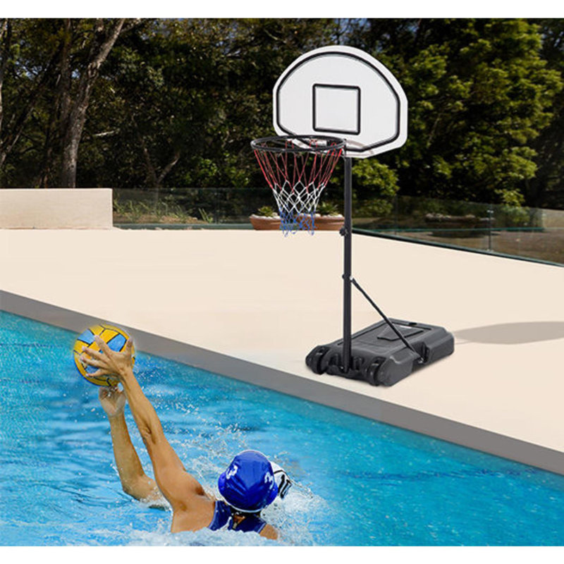 Ktaxon Pool Hoop Portable Kids Youth Basketball Goal Stand