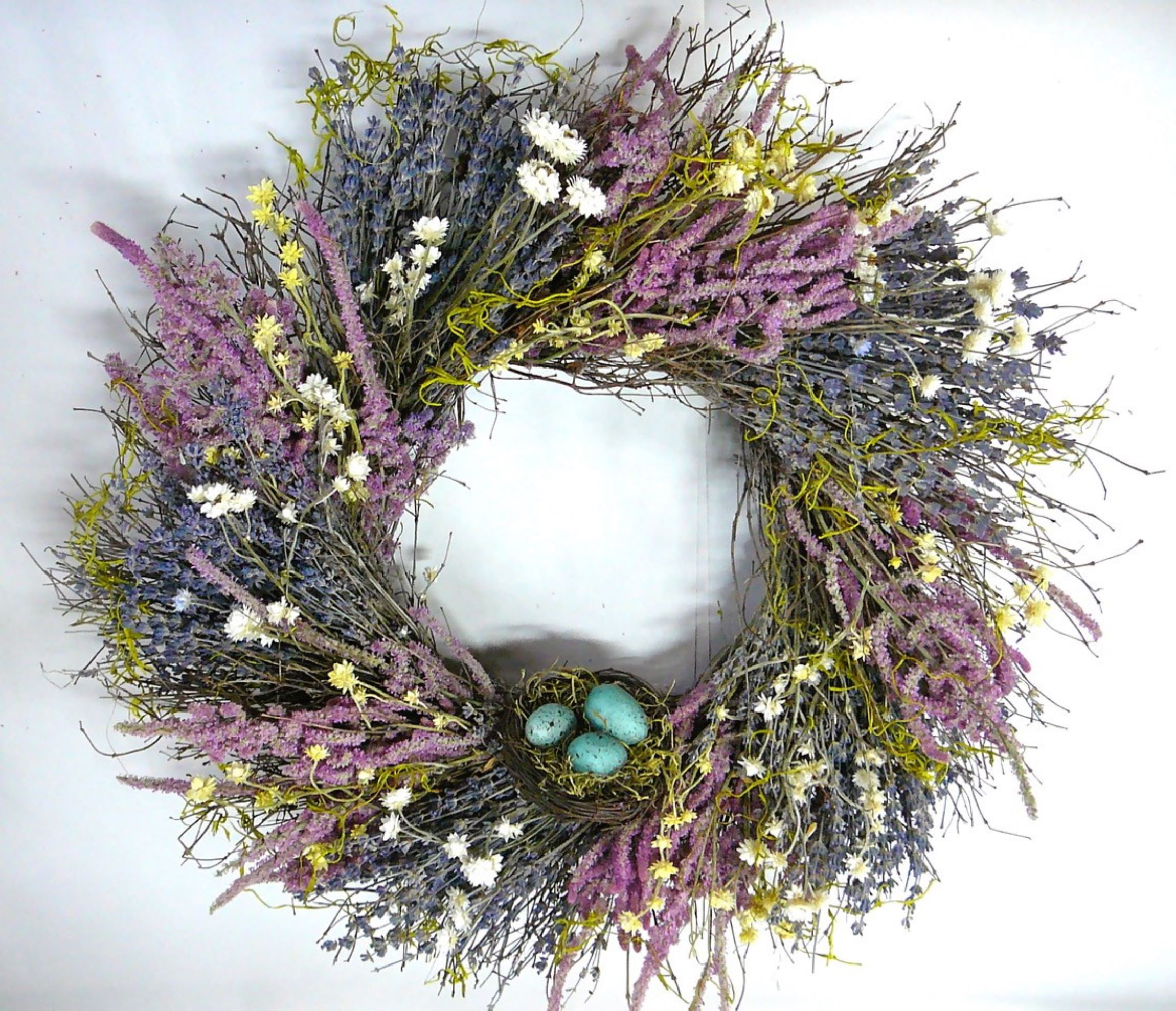 SAFA 22 Inch Mixed Floral Wreath Chrstmas Wreath Everyday Wreath Holiday Wreath SAFA 22 Inch Mixed Floral Wreath Chrstmas Wreath Everyday Wreath Holiday Wreath