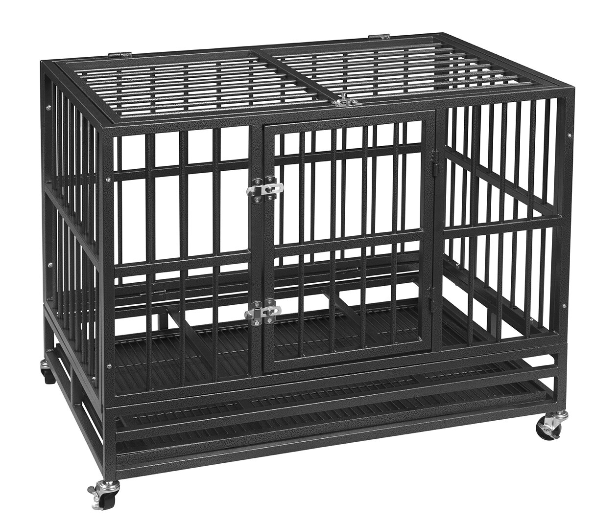 heavy duty dog crate 48