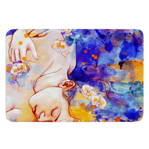 A Deeper Sleep by Kira Crees Bath Mat