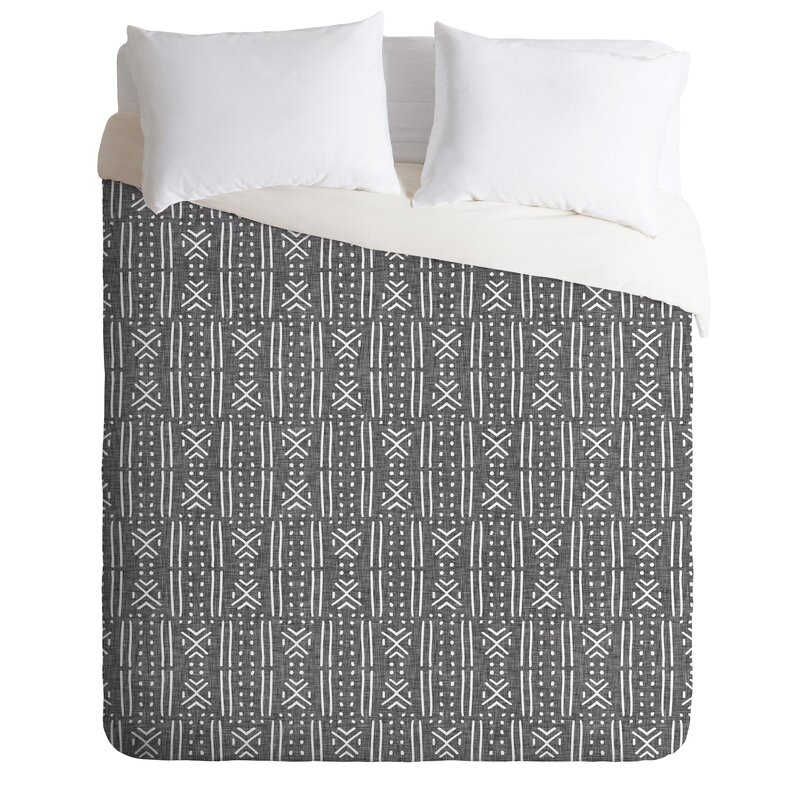 East Urban Home Mudcloth Linen Duvet Cover Wayfair