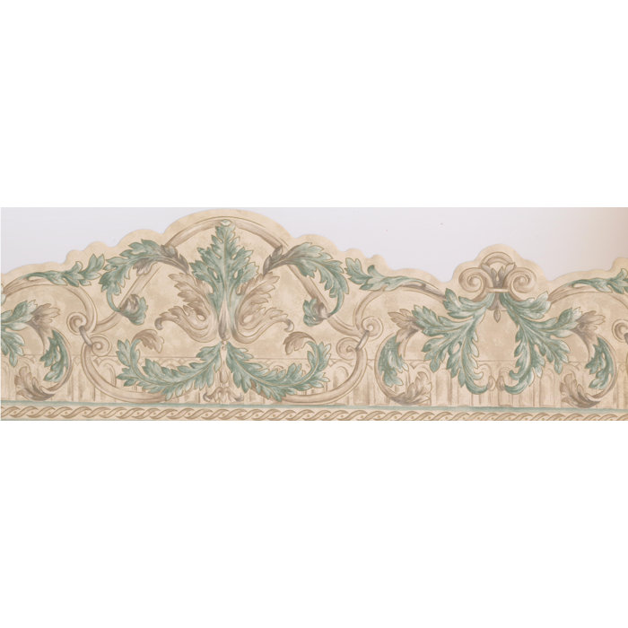 Astoria Grand Koepke Modern Vines 15 L X 8 25 W Damask Wallpaper