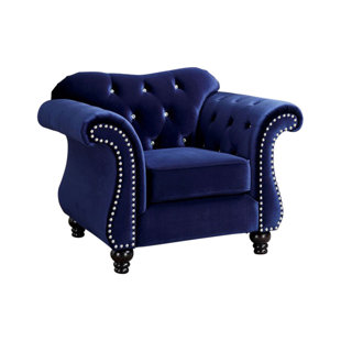 Brooks Chesterfield Chair by Rosdorf Park New
