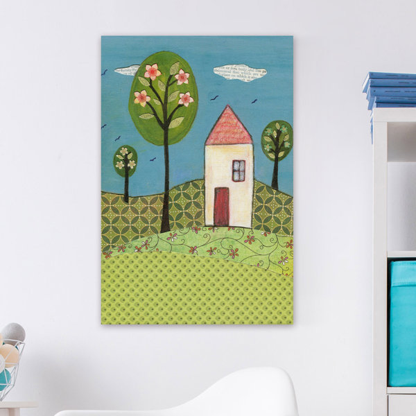 Marmont Hill Little White House By Vanessa Sascalia Painting