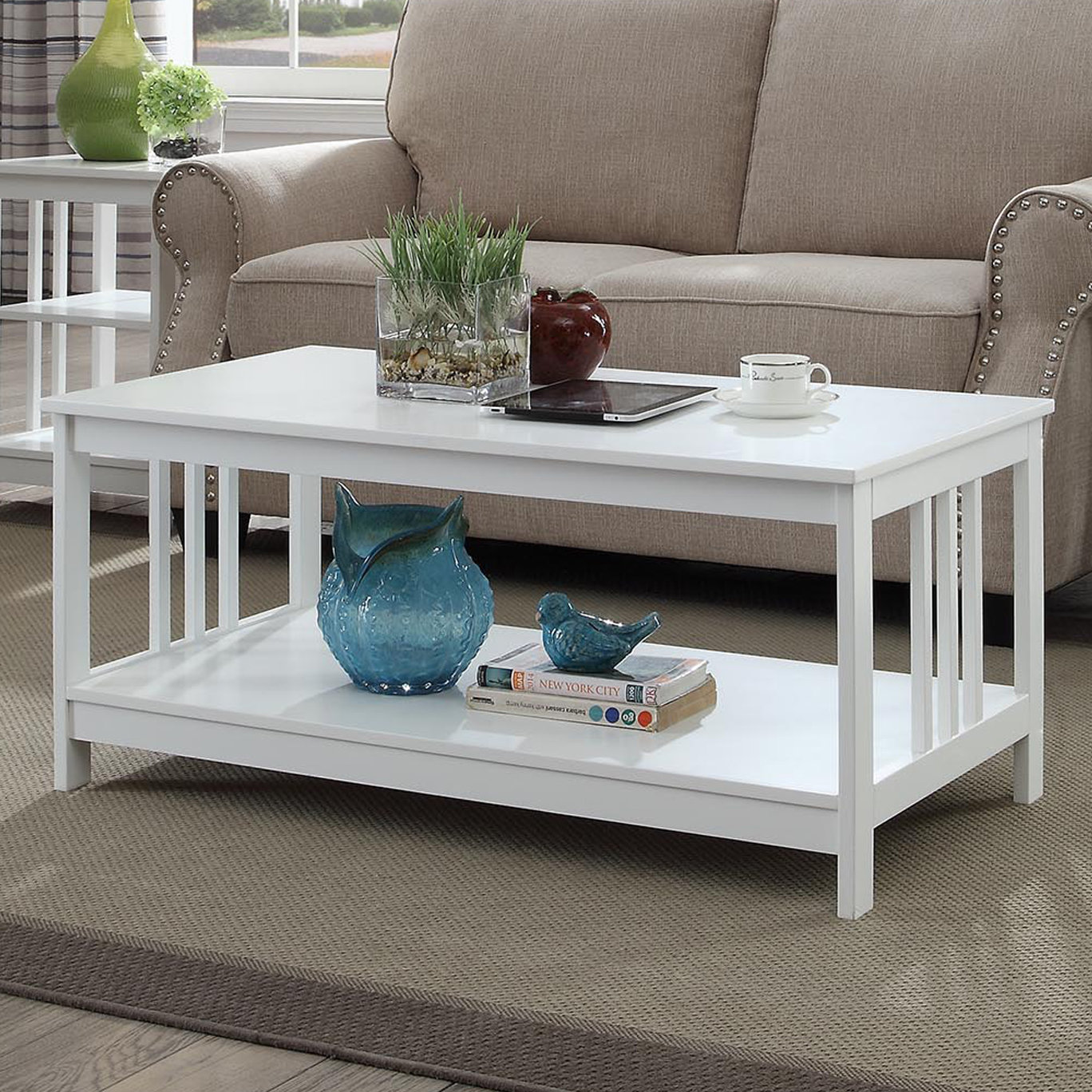 Andover Mills Minerva Coffee Table With Storage Reviews Wayfair