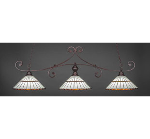 Go to store & view more images Astoria Grand Copeland 3-Light Billiard Pendant