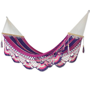 Go to store & view more images Cotton Tree Hammock by Novica