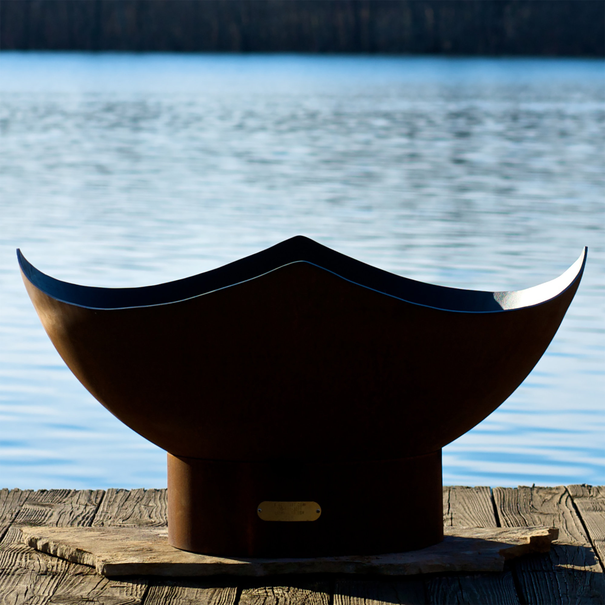 Fire Pit Art Manta Ray Bowl Steel Fire Pit Wayfair