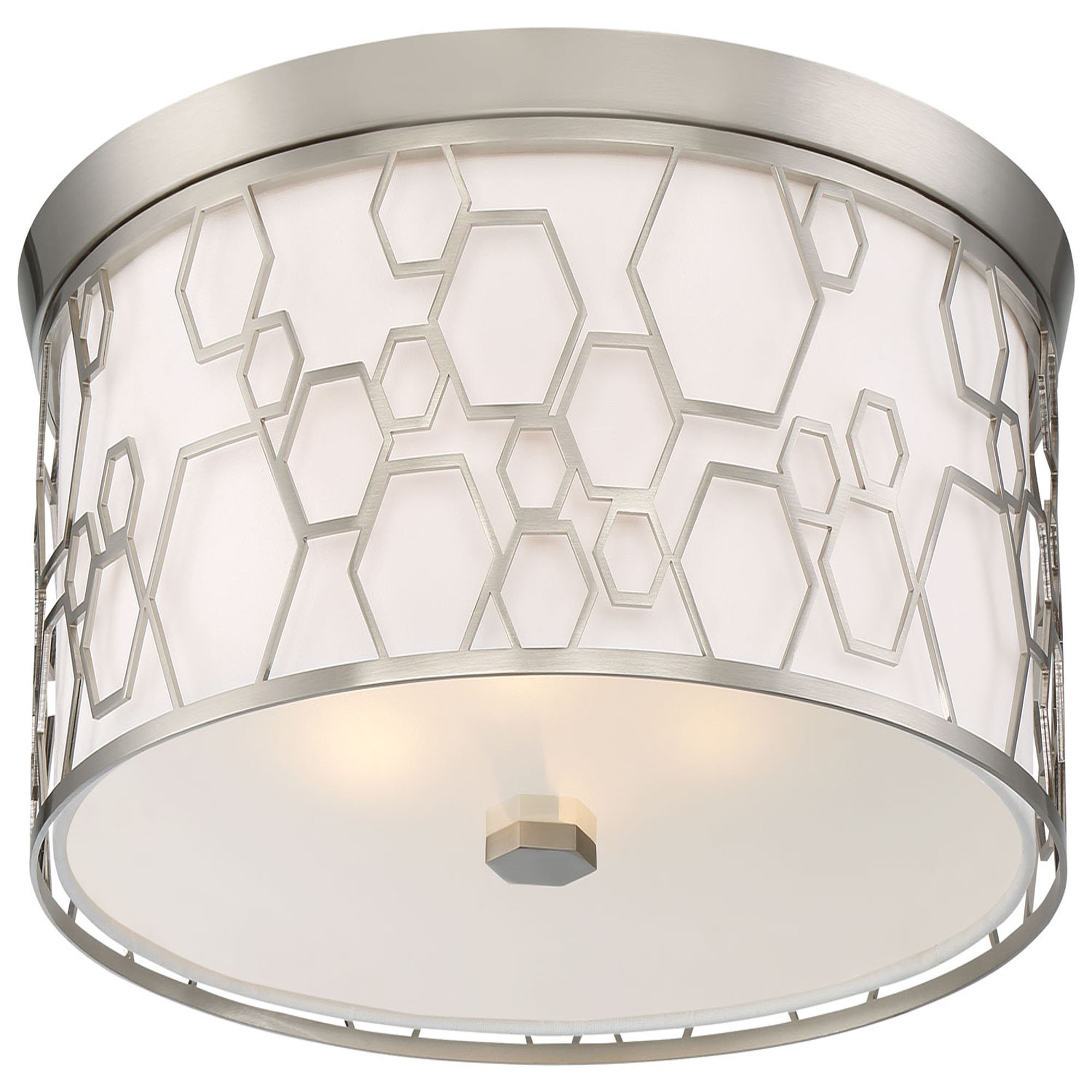 Minka Lavery 1 Light 17 Unique Statement Drum Led Flush Mount Wayfair