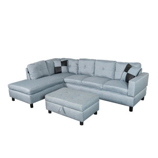 Go to store & view more images Richview Sectional with Ottoman by Charlton Home