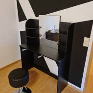 Bella vista dressing table with mirror Clearance