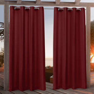 Maroon Sheer Curtains Wayfair