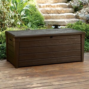 Brightwood 120 Gallon Resin Deck Box