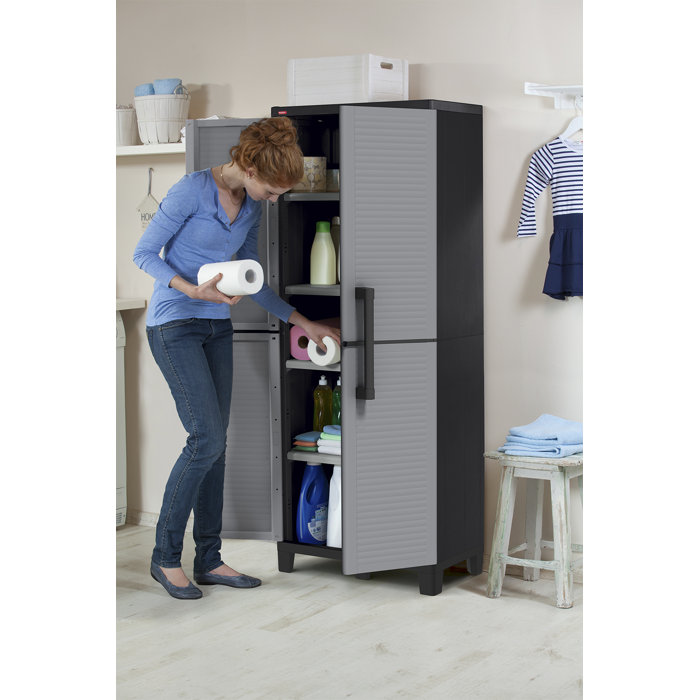Keter 67 H X 27 W X 15 D Tall Utility Storage Cabinet Reviews