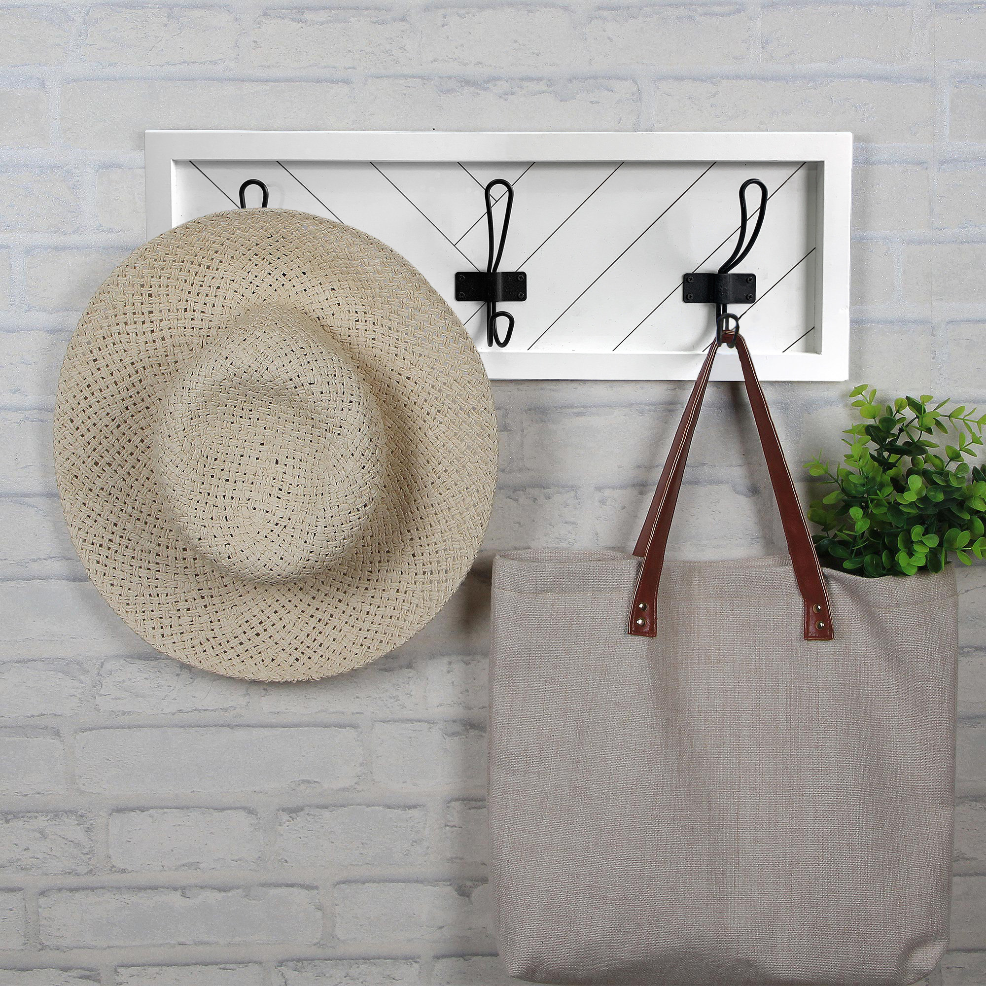 diagonal coat hooks