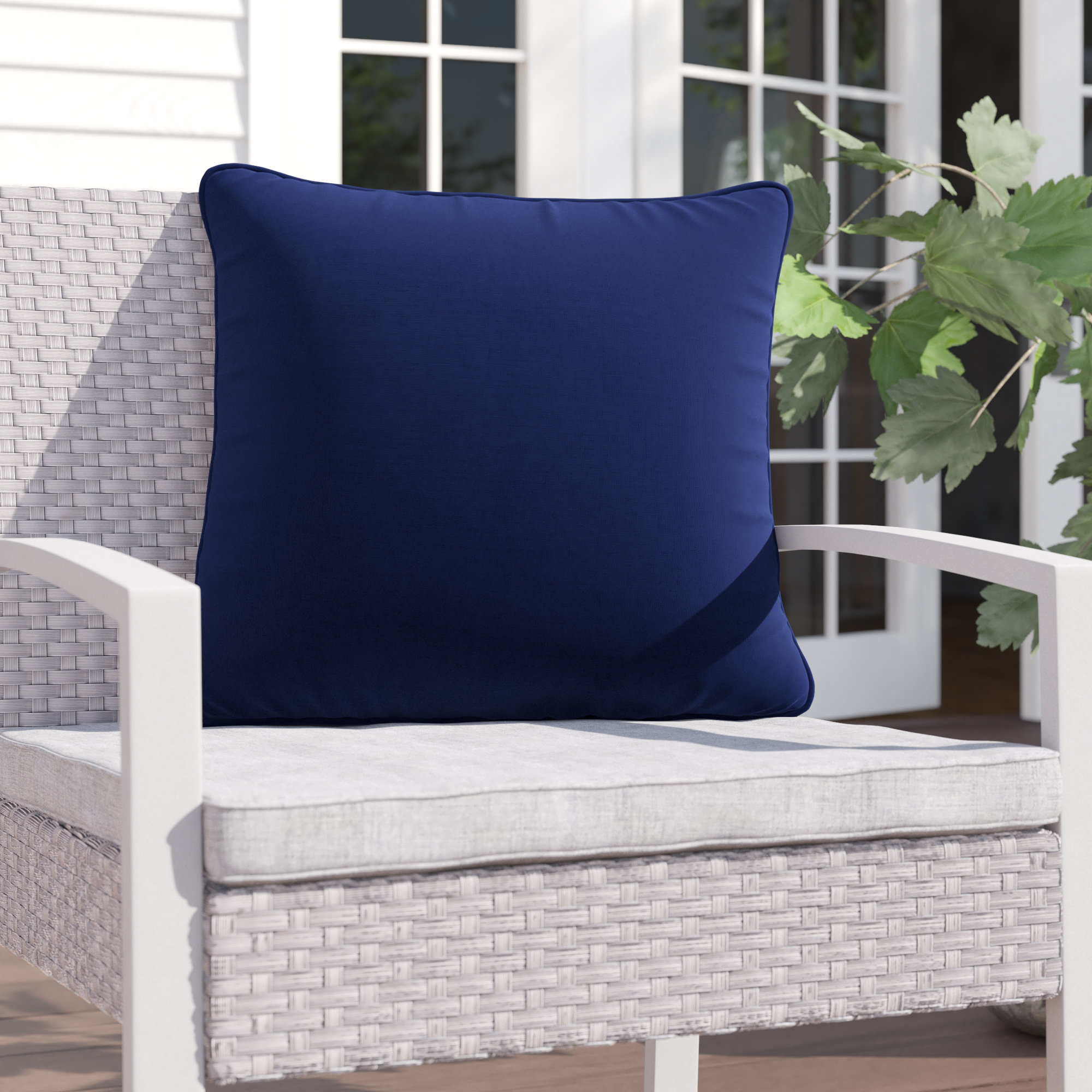 Zipcode Design Lavonna Outdoor Throw Pillow Reviews Wayfair