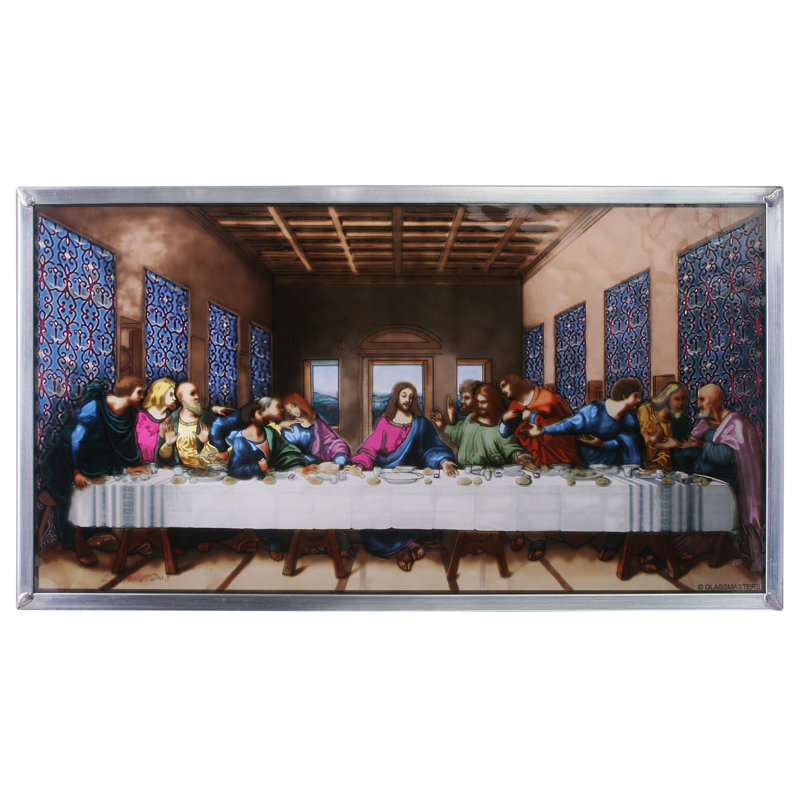 The Last Supper Wall Art design toscano the last supper art glass wall décor | wayfair The Last Supper Wall Art design toscano the last supper art glass wall décor | wayfair