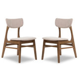Aarav Upholstered Dining Chair (Set of 2) by Union Rustic